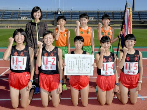 第69回高新中学駅伝 女子 香長が6連覇 独走 完全優勝 高知新聞