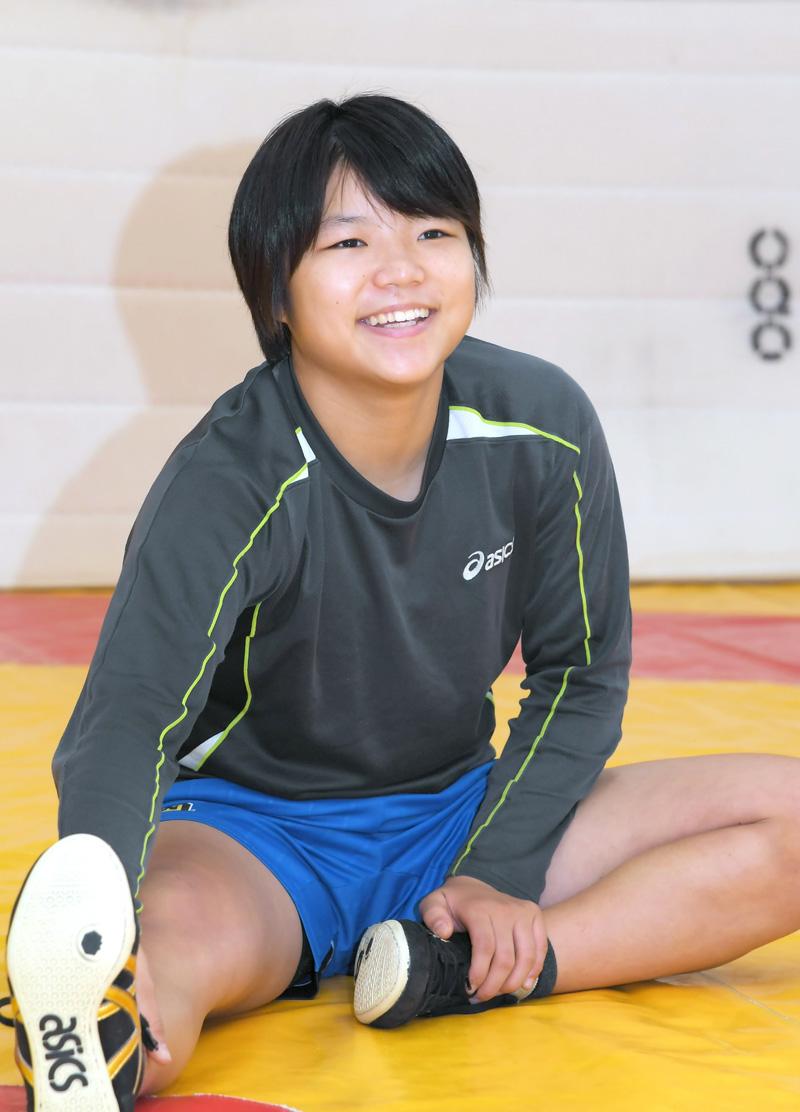 高新スポーツ賞の顔 9 レスリング 桜井つぐみ 高知南高校 高知新聞